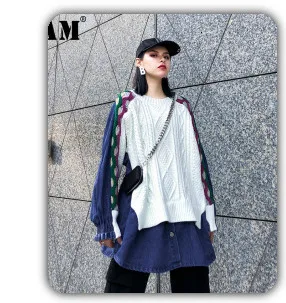 [EAM] мини-сумка с повязкой, вельветовый длинный ремень, аксессуары, индивидуальная Женская Новая мода, подходит ко всему, Осень-зима, 1B372