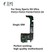 Марка CIDI с одной SIM-картой б/у разблокированная материнская плата для Sony Xperia XA ультра F3211 F3212 F3216 F3215 C6 XAU цепи электронная панель