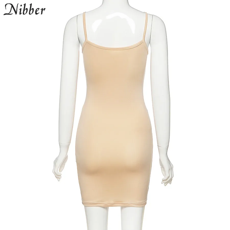 Nibber elegant red black lace up bodycon mini dress for womens 2020 summer fashion ladies beach casual vacation Harajuku dress