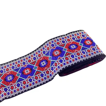 

High Quality Colorful Lace Fabric Embroidery Webbing 5yards Width 10CM DIY Handmade Cotton Ruban Satin Ribbon Accessory