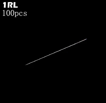 

100pcs 1RL Tattoo Needle Disinfection disposable 0.35x50mm for Giant Sun Permanent Makeup Tattoo Pen Tattoo Supplies