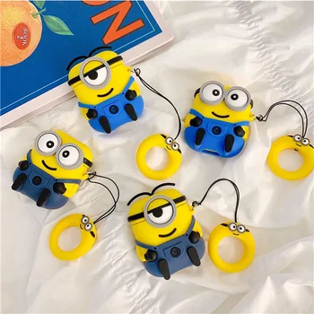 

Cute Cartoon Wireless Bluetooth Case for Apple Airpods Earphone Silicone Headphones Cases for Airpods 1 2 Protective Soft Cover