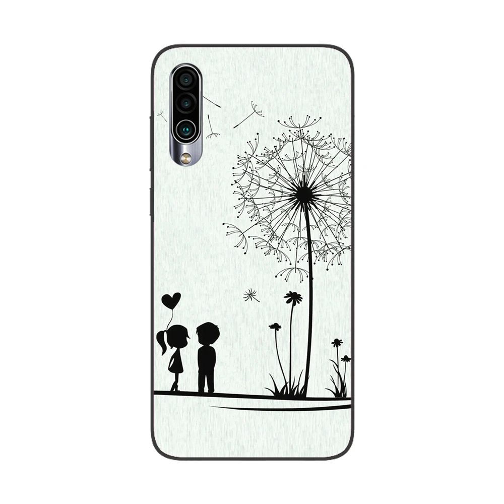 28 Силиконовый чехол GUCOON для Meizu 16Xs 6,2 дюймов, Мягкий защитный чехол из ТПУ для задней панели телефона, чехол-бампер с изображением волка розы - Цвет: 28