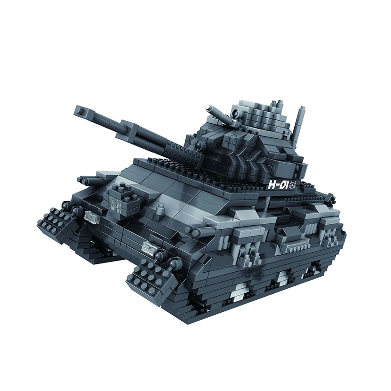 Пазл серии Военные войны сборные кирпичи для творчества игрушечный танк линкор