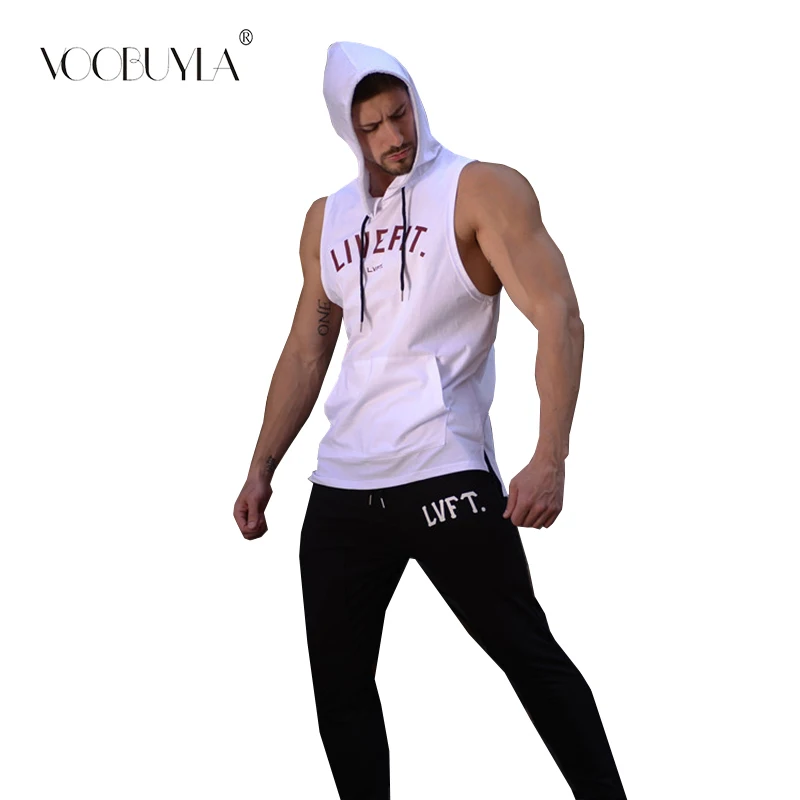 Мужская дышащая майка для бега тренажерного зала быстросохнущая спортивная