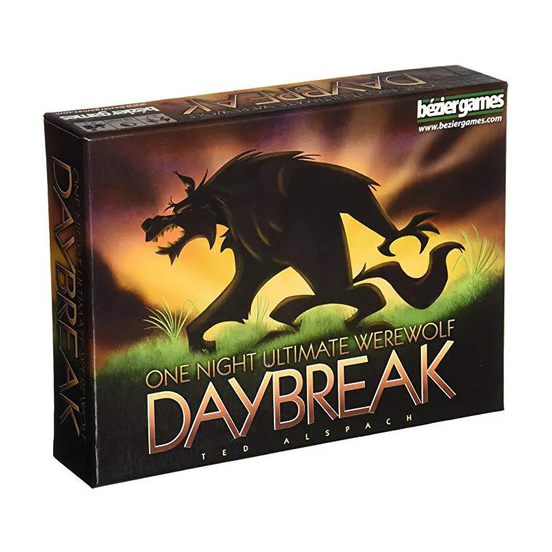 One Night Ultimate Werewolf Alien настольные игры семейная Интерактивная развивающая игрушка английская версия карточная игра