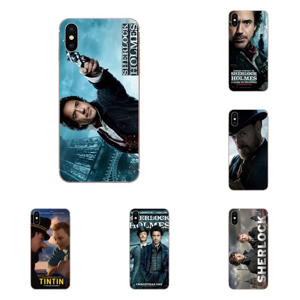 Phone Cases For LG G2 G3 G4 G5 G6 G7 K4 K7 K8 K10 K12 K40 Mini Plus Stylus ThinQ 2016 2017 2018 Sherlock Holmes Tintin Comic | Мобильные