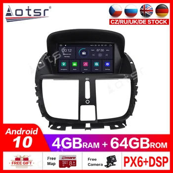 

For Peugeot 207 2008-2014 Android10.0 car DVD player GPS multimedia Auto Radio car navigator stereo receiver Head unit 2 din IPS