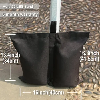 

Outdoor Pop-up Canopy Tent Sand Bag Anchor Weighted Base Leg Weight Bag Canopy Anchoring Camping Tent Weight Sand Ba