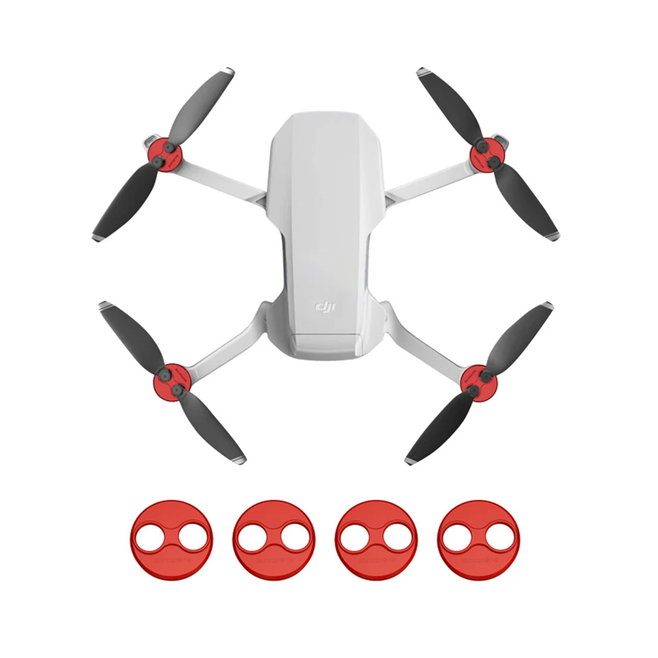 1 комплект, светильник, крышка для двигателя, крышка для DJI Mavic, мини-Дрон, двигатель, защита от пыли, водонепроницаемый, защита двигателя, алюминиевый светильник