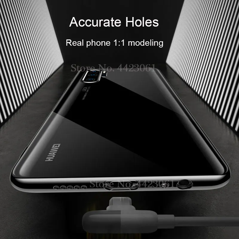 Чехол с покрытием из ТПУ для Huawei Honor 20 Pro P Smart Z Plus Y9 Prime Y5 Y6 2019 мягкая силиконовая