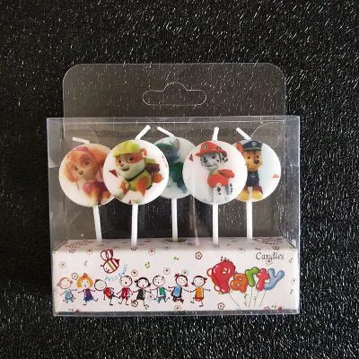 Birthday Cake Decoration Candle Party Supplies For Decorating Boys and Girls Smiley Theme First Birthday Party Decoration - Цвет: 1 box