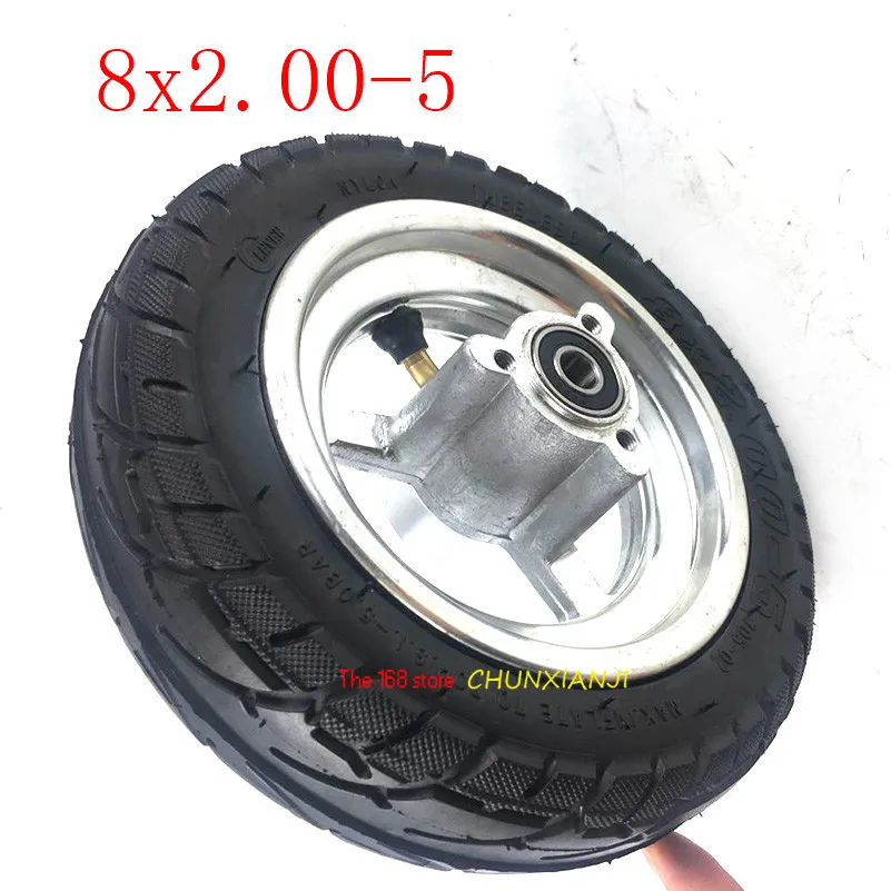 Lightning deliever 8-дюймовый электрический скутер 8x2. 00-5 вакуумная шина с ступицей 8*2,00-5 бескамерные колеса шины