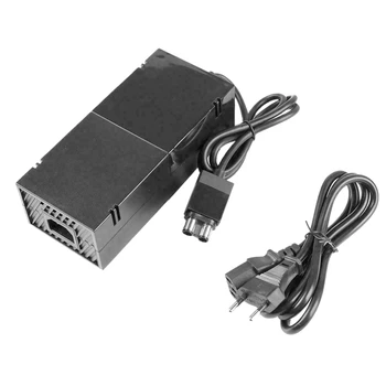 

Power Supply Brick, AC Adapter Charger with Power Cord for One Console Worldwide Use 100V-240V