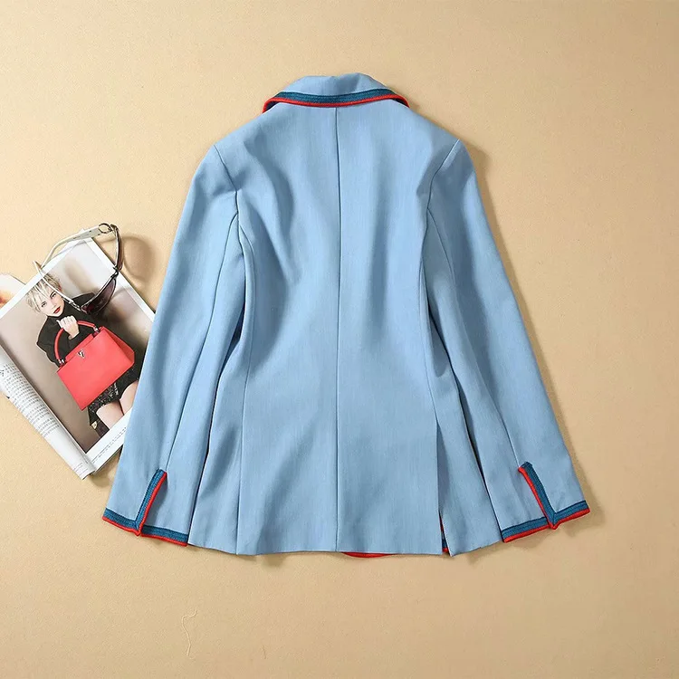 AH11788 Модные женские пальто и куртки Подиумные Роскошные известный бренд Европейский дизайн вечерние женские стильные