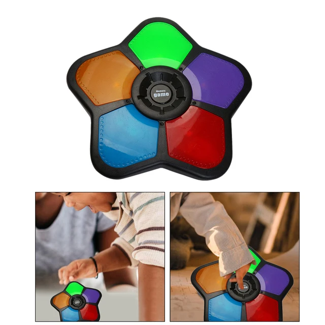 Classic Fun Pocket Memory Maze Game Electronic Repeat Color Memorizing Training Learning Travel Toy 2