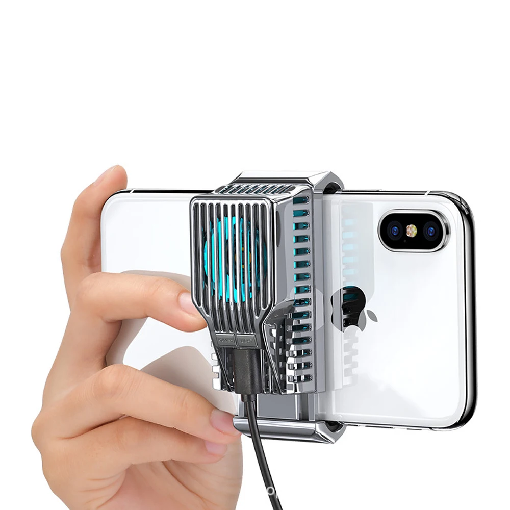 Игровой радиатор Bakeey охлаждающий вентилятор геймпад для iPhone XS 11Pro Huawei P30 Pro P40 Mate