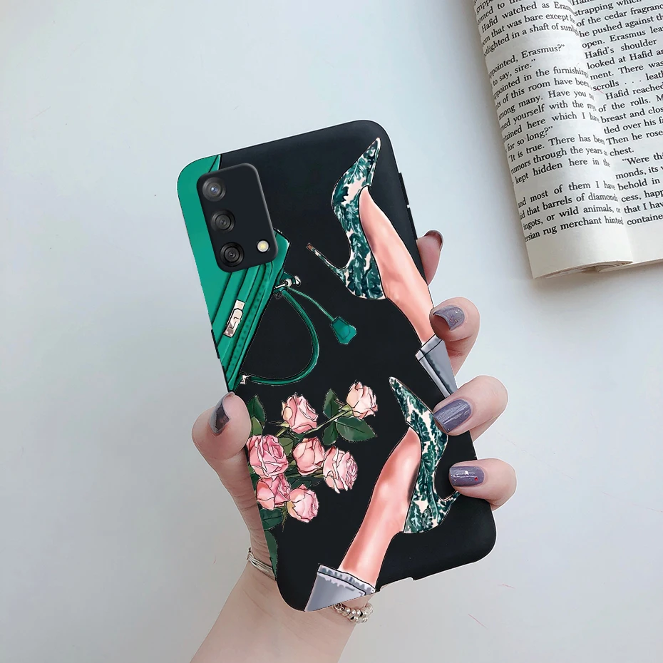 Cute Baby Girls Case For Oppo A74 Case OppoA74 CHP2219 Soft Silicone Phone Cases For Oppo A74 5G A 74 CPH2197 Back Cover Bumper cases for oppo back Cases For OPPO