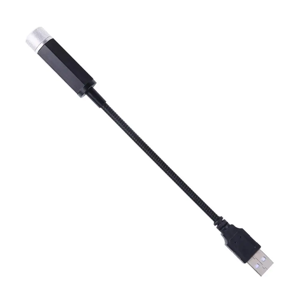 Автомобильные Usb светодиодные атмосферные огни декоративная лампа Аварийное освещение Универсальный ПК портативный разъем и игра