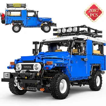 

Technic Famous Off-Road Car Building Blocks Simulation Static Model Assembly Bricks Toy Kids Birthday Holiday Gift for Boyfriend