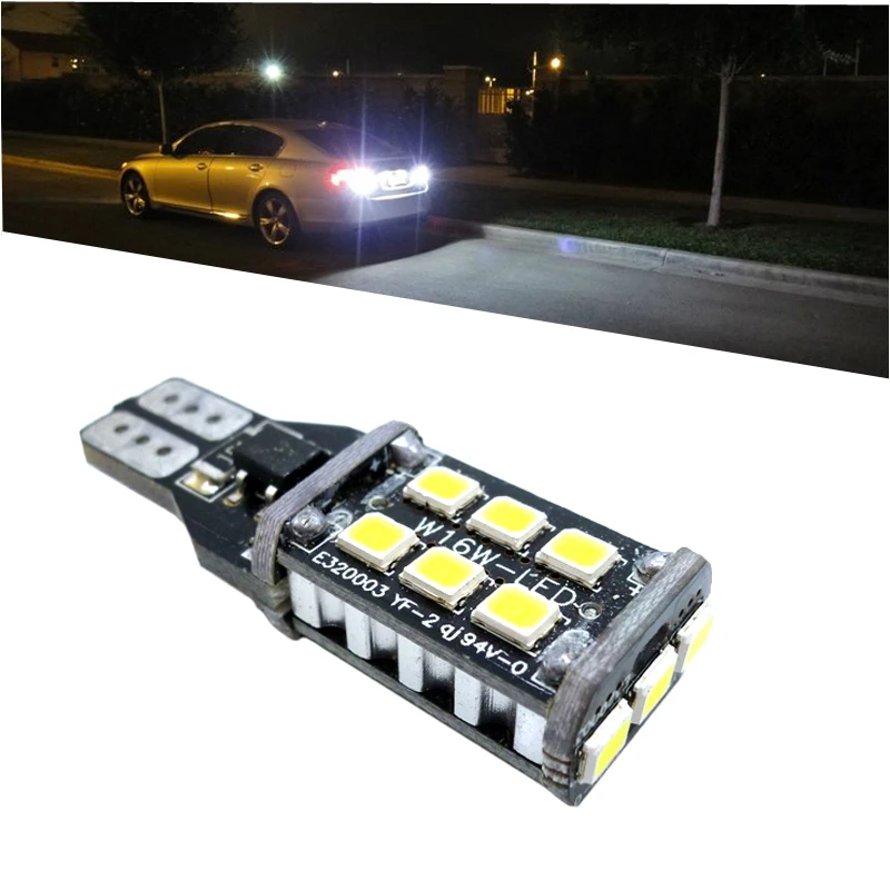 W16W T15 7.5W HIGH POWER with projector LED REVERSE Car Bulbs NISSAN KIA MAZDA