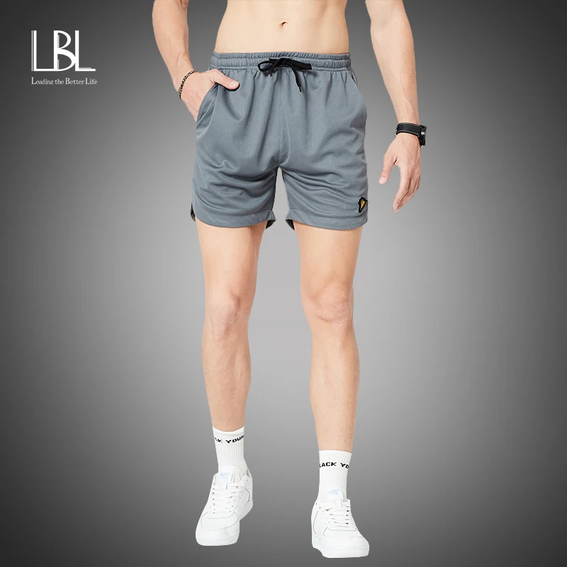Summer Shorts Trunks Sweatpants Fitness Workout LBL Breathable Cotton Man Gym Casual
