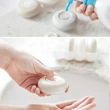 4 шт. портативное мыло для рук пуш-типа, органайзер для бутылок, диспенсер для мыла, коробка для хранения эмульсии