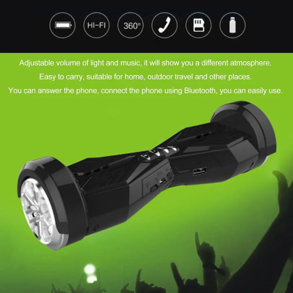 H10 поворотные автомобильные динамики usb зарядка громкоговоритель 3D стерео музыка объемная Поддержка TF карта