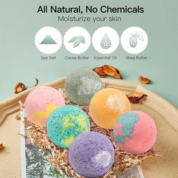 Organic Bath Bomb Set 3