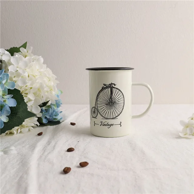 Set Di 2 Tazze Smaltate Da Campeggio - Ideali Per Caffè, Tè E Escursioni - Foto 5