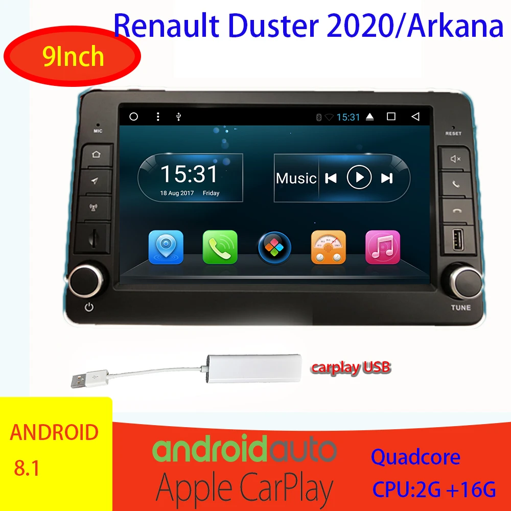 NO 2din Android автомобильный dvd плеер gps навигация Радио renault arkana видео головное