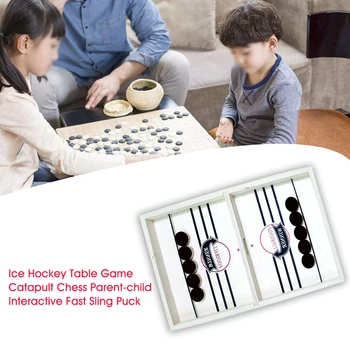 

Entertainment Table Game Party Board Catapult Chess Parent-child Interactive Competitive Ice Hockey Fast Sling Puck Family