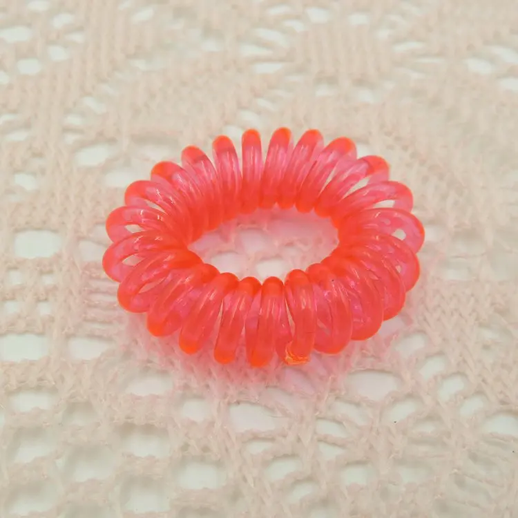 Телефонная проволока веревка для головы спиральная форма заколки волос кольцо