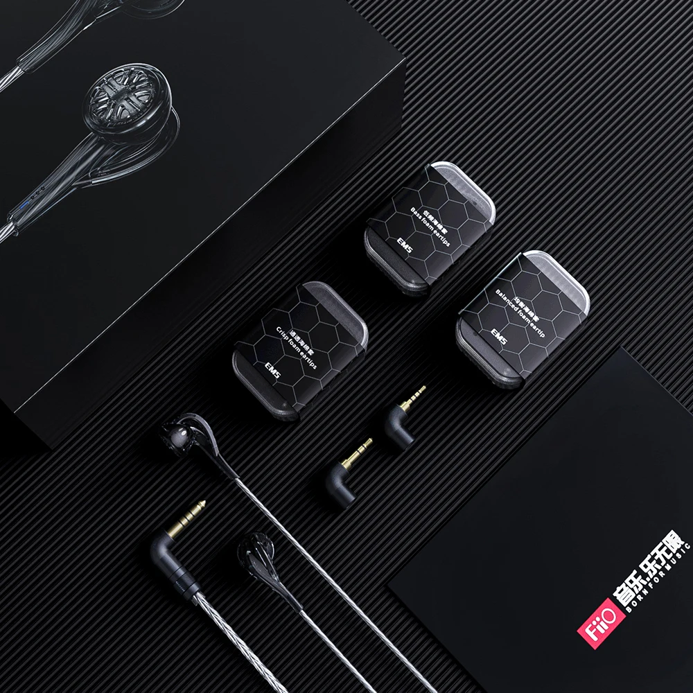 FiiO EM5 HiFi Earphones with Beryllium-coated