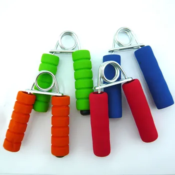 

Finger Exercise Wrist Developer Muscle Strength Training Fitness Sports Supplies Portable Sponge Handle Steel Hand Gripper
