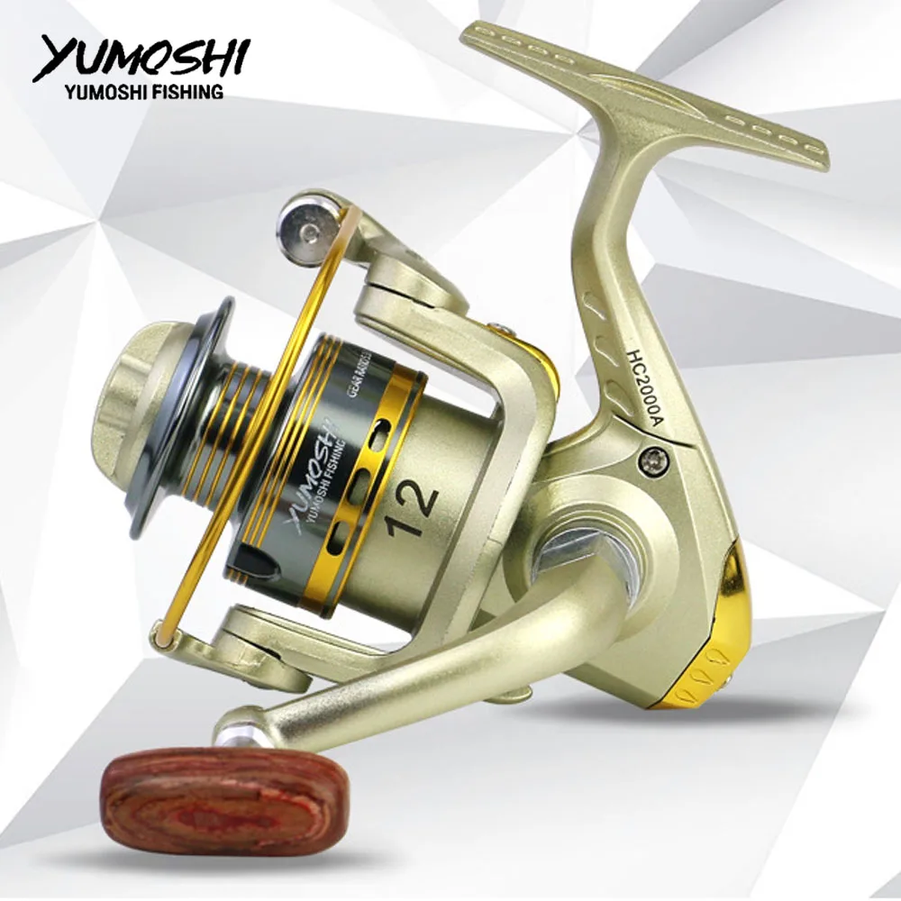 Спиннинговая Рыболовная катушка YUMOSHI HC2000A VX2000 SQ2000 морская левый/правый 12BB Up 5 5: 1