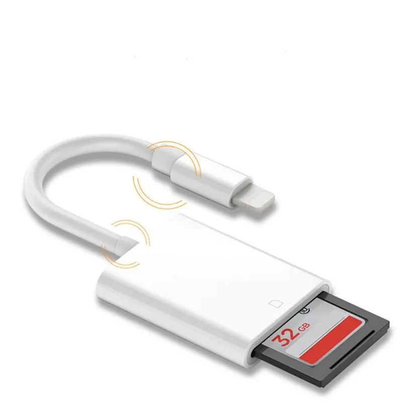 Совместимый комплект для цифровой камеры OTG кард-ридер кабель для передачи данных адаптер Lightning для Iphone iPad Mini Air IOS11.4 Iphone X sim-карта