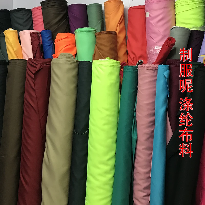 

2019 Silk Fabric Patchwork Free Shipping Cloth Of Polyester Fiber The Twill Thickening Gabardine Tooling Coat Diy Apron Fabrics