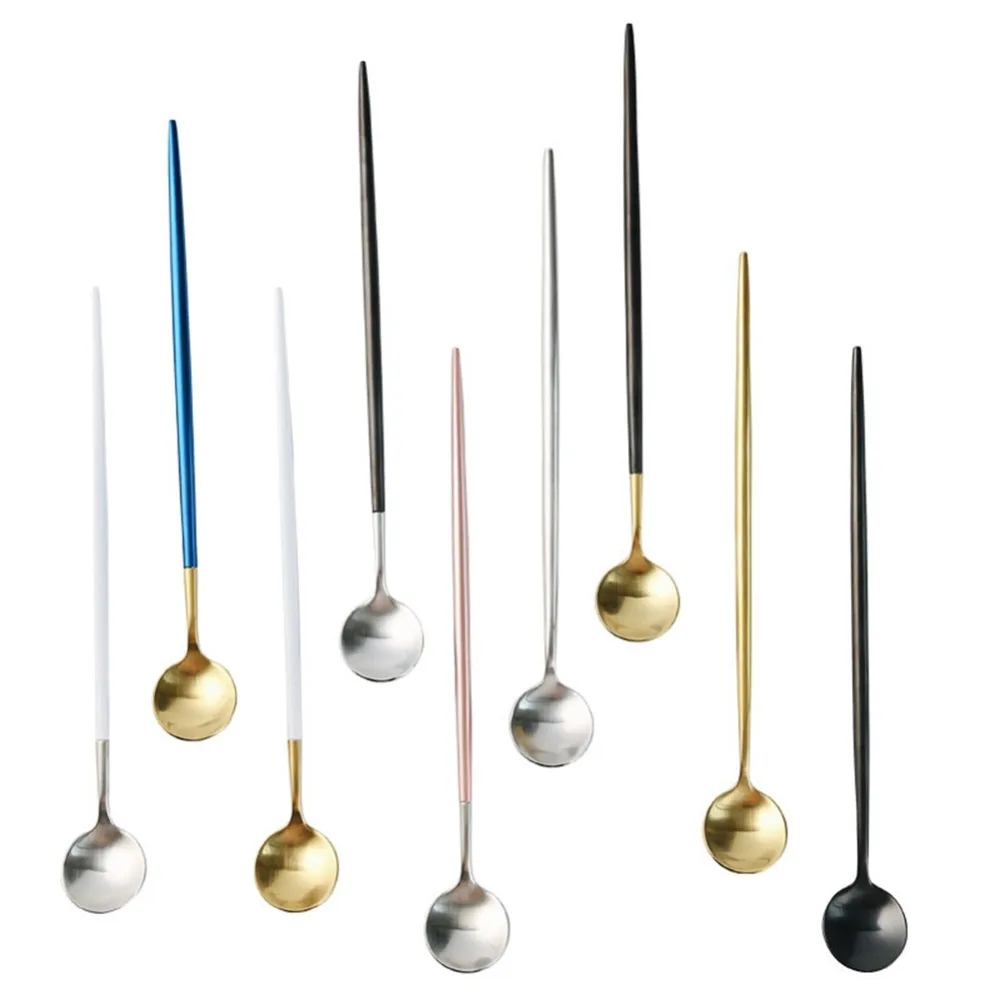 Portuguese Tableware Household Items 304 Stainless Steel Stirring Spoon Ice Scoop