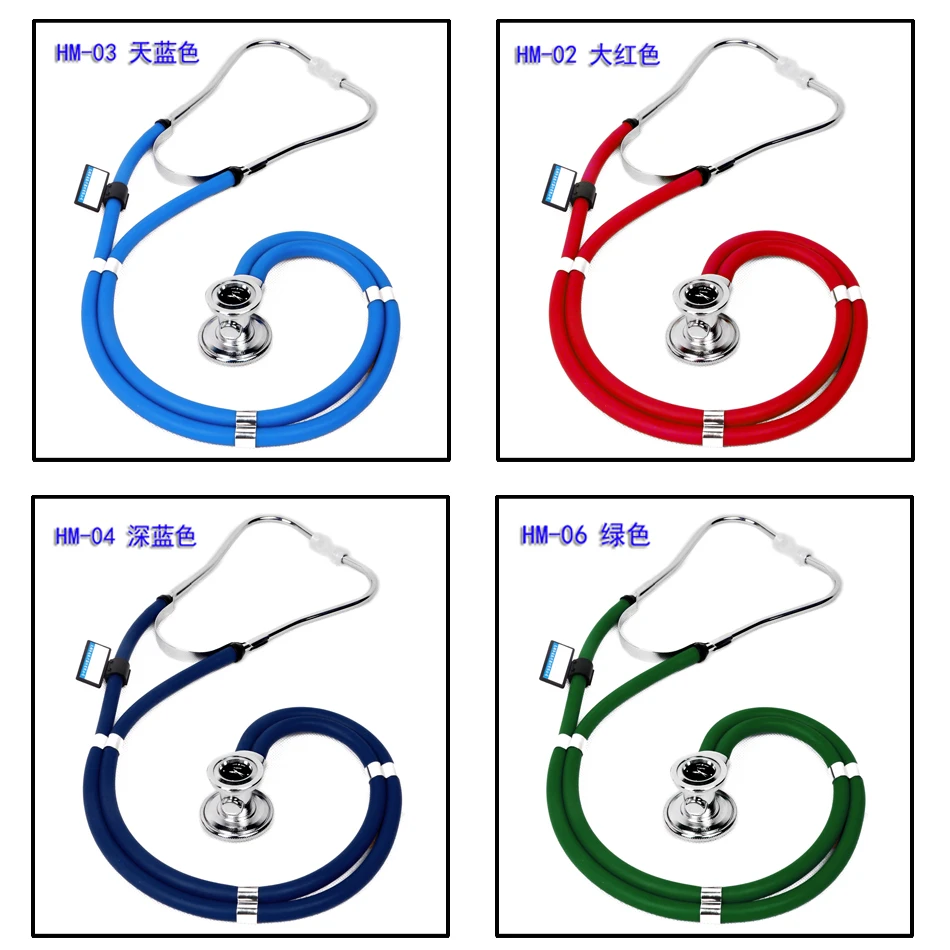 stethoscope Stethoscop Medical Heart Care With A Double Tube Clock And Multi-function Timing Plus Long Paragraph Stethoscope