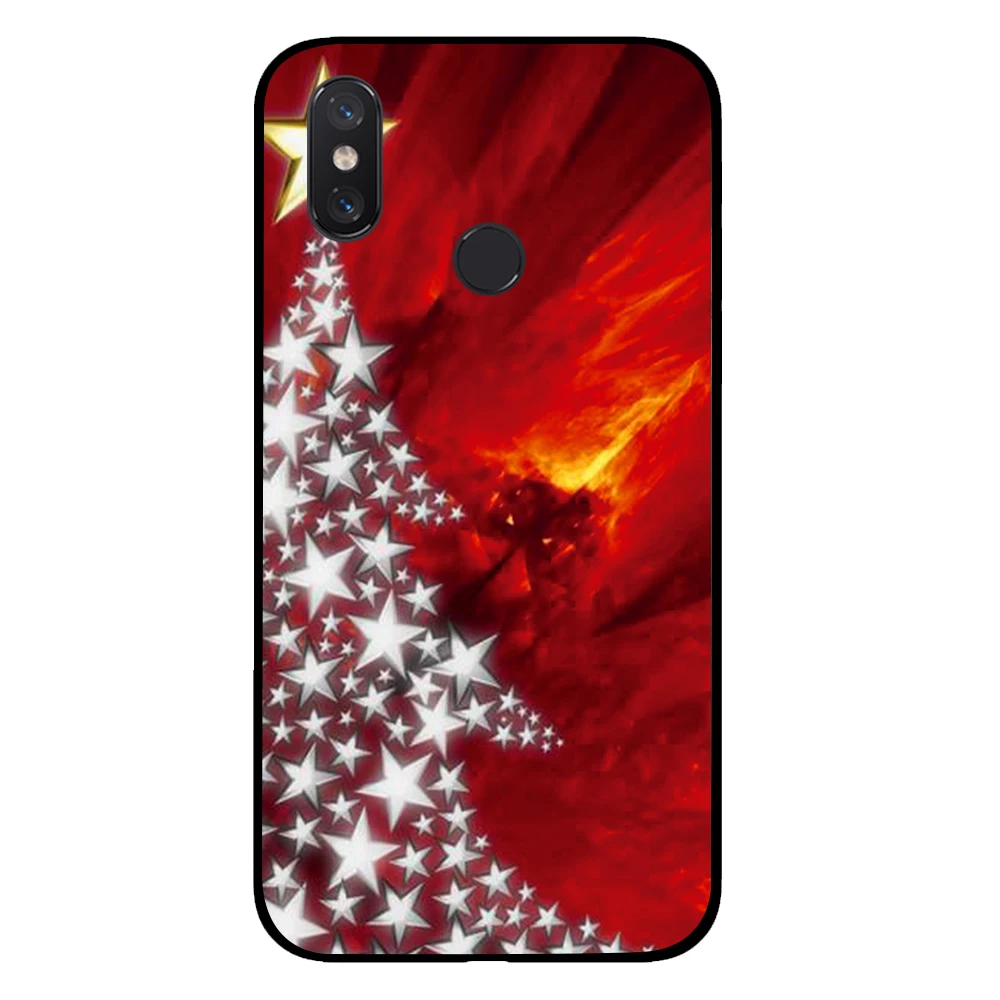 Christmas Pictures For Xiaomi Redmi GO 4 5 6 7 Pro 4A 4X 5A 5Plus 6A cases cover - Цвет: 11