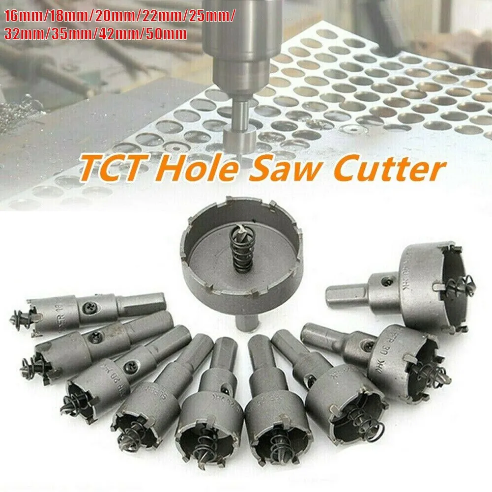 Metal Disc Cutter for stainless from Ø 15 to Ø 55 mm for Iron T.C.T Stainless Steel 