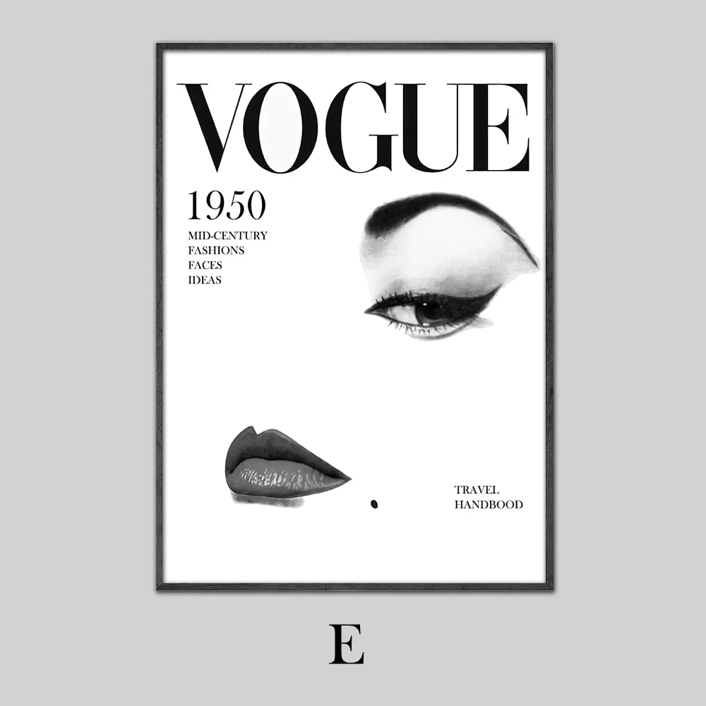Постер печать на холсте постер Vogue и настенные картины декоративные постеры
