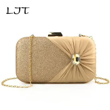 

Women Clutch Bag Diamond Sequin Clutch Female Crystal Clutch Evening Bag Wedding Purse Party Banquet Chain Crossbody Dinner Bag