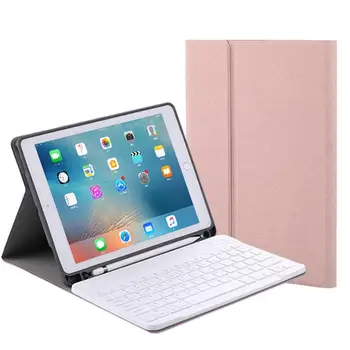 

For Apple iPad 7th Gen 10.2" 2019 Detachable Bluetooth Keyboard Case Cover Stand/Removable Backlit Bluetooth Keyboard Cover 1014