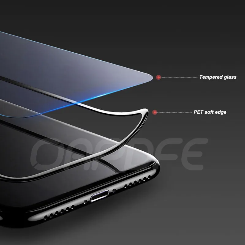 999D Tempered Glass on the For iPhone 7 8 6 6s Plus SE 2020 Screen Protector For iPhone X XS Max XR 11 Pro Max Protective Glass