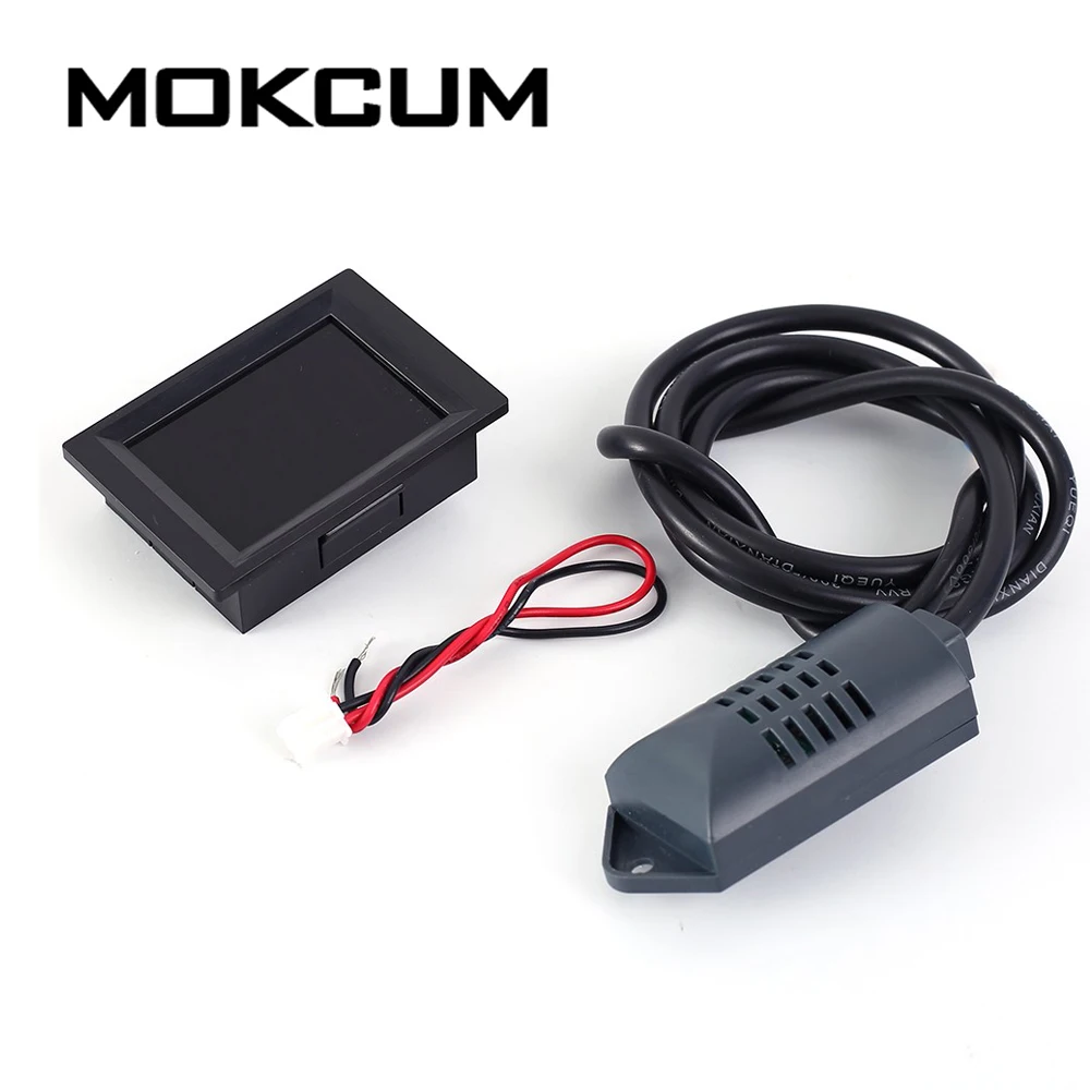 Промышленный гигрометр 0-99% RH измеритель влажности дисплей датчика DC 12V