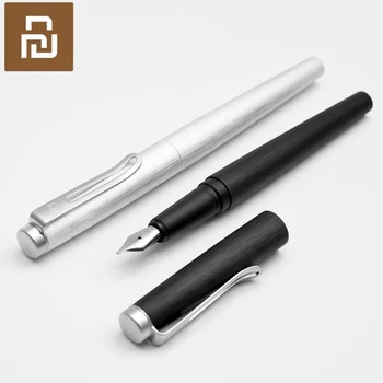 

Youpin KACO ANGLE Series Fountain Pen Silver/black/gold with Original Case 0.38mm Iridium Nib Metal Inking Pen for Writing