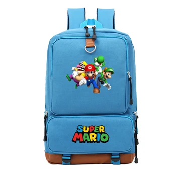 

Casual Super Mario Backpack Boys Girls Men Women Backpack School Bag Teens back to school College Backpack Traveling Backpack