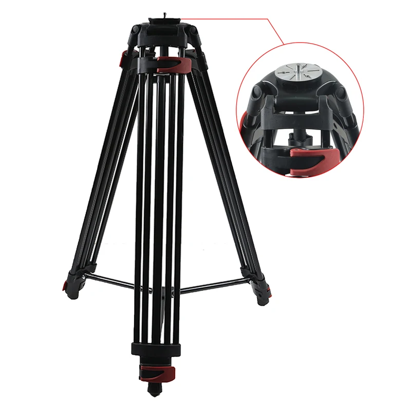 JIEYANG JY0608 Aluminum Professional Tripod camera tripod Hydraulic Damping Head camera tripod/Video Tripod/Dslr VIDEO Tripod